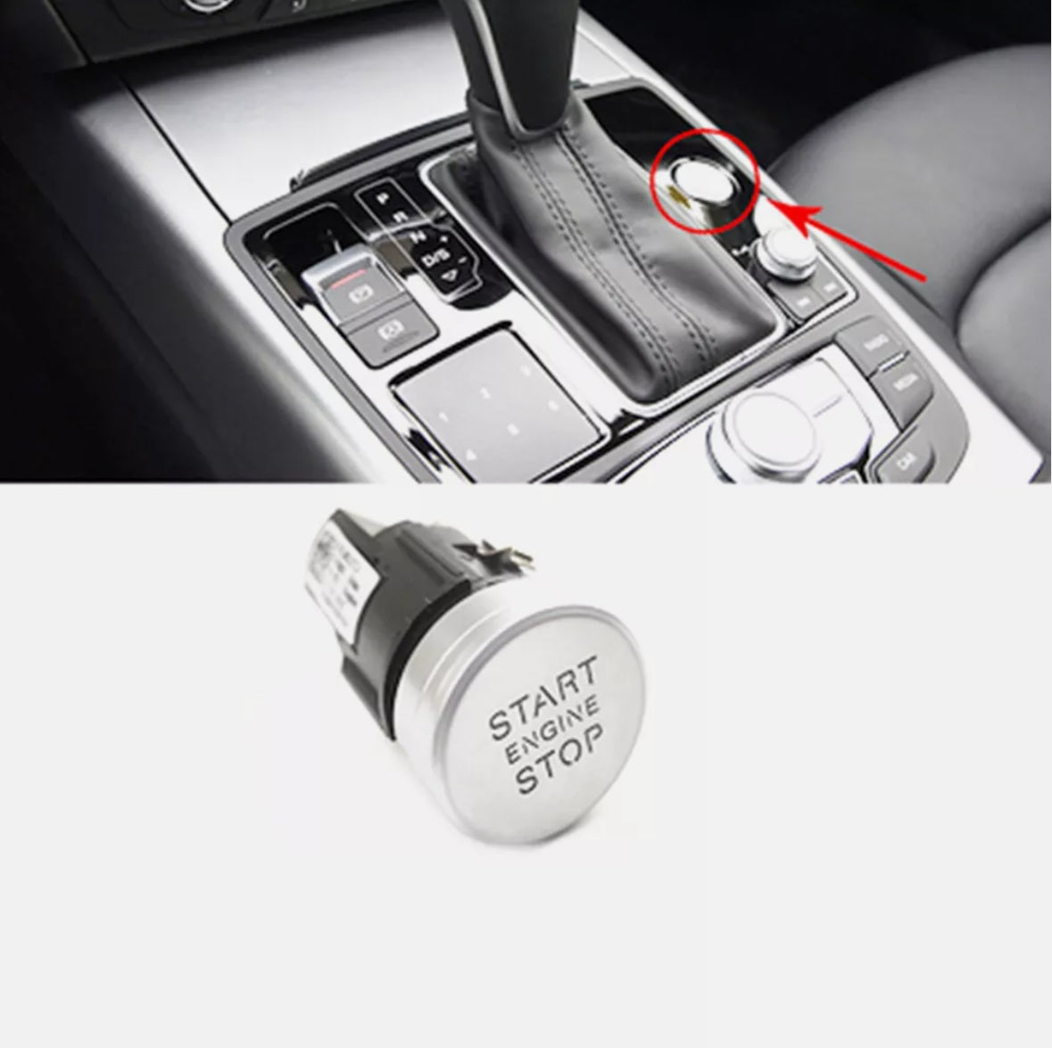 NEW Fit Audi 2012-2018 A6 C7 S6 A7 Engine Start Stop Switch Button 4G1905217A